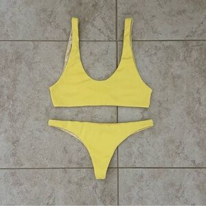 MAI ribbed bikini set